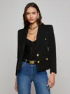 L Agence Wylla Blazer In Black