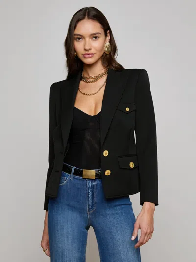L Agence Wylla Blazer In Black