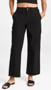 L Agence Zoella Trek Trouser In Black