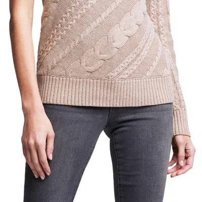 L Agence Zoey Sweater In Neutral