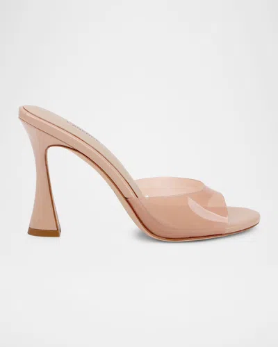 L & Apos;agence 95mm Avery Suede Mules In Brown