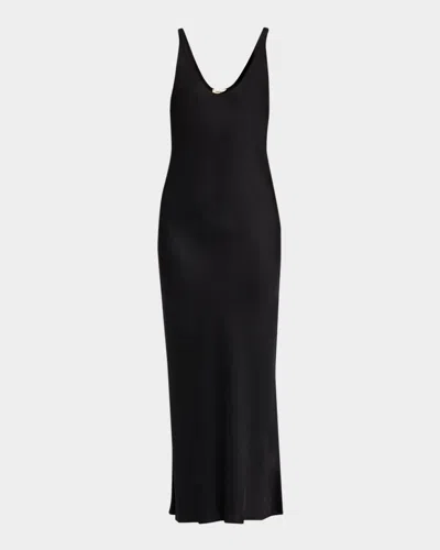 L & Apos;agence Akiya Tank Dress In Black