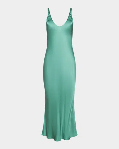 L & Apos;agence Akiya Tank Dress In Green