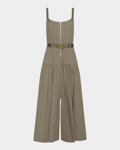 L & Apos;agence Rima Belted Midi Dress