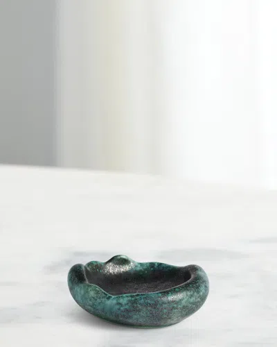 L & Apos;objet Cenote Coupe Bowl In Green