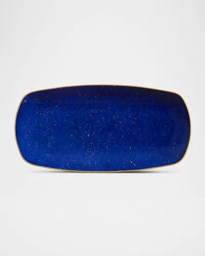 L & Apos;objet Lapis Medium Rectangular Tray In Blue