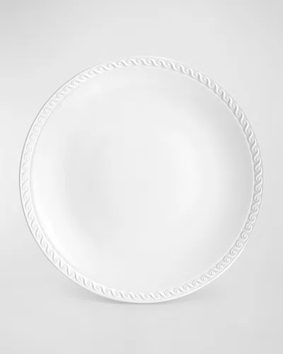L & Apos;objet Neptune Dinner Plate In White