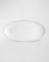 L & Apos;objet Neptune Oval Platter, 14" In White