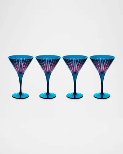 L & Apos;objet Prism 8 Oz. Martini Glasses, Set Of 4
