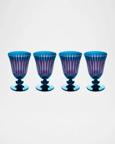 L & Apos;objet Prism 9 Oz. Wine Glasses, Set Of 4
