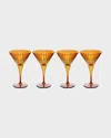 L & Apos;objet Prism Martini Glasses, Set Of 4