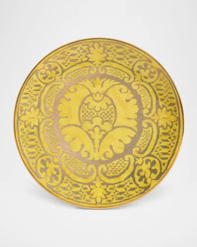 L & Apos;objet X Fortuny Orsini Dessert Plate In Gold