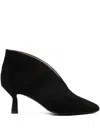 L Arianna 100mm Cut-out Boots In Black