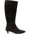 L Arianna 35mm Pointed Boots In Black