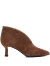 L Arianna 70mm Pointed Boots In Brown