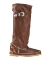 L' Artigiano Di Riccione Woman Boot Brown Size 6 Leather