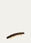 L Erickson Bennington Classic Long Barrette In Mojave