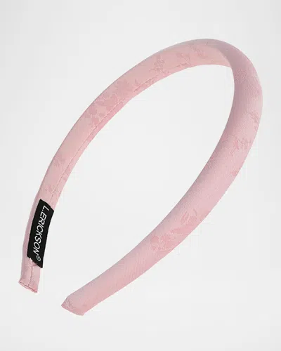 L. Erickson Usa Amour Skinny Headband In Pink