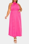 L I V D Cassia Maxi Dress In Pink