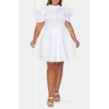 L I V D Karina Statement Stretch Neoprene Fit & Flare Dress