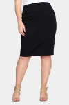L I V D Molly Pencil Skirt In Black