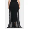 L I V D Walk Through Mesh Pants In Black