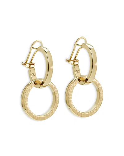 L. Klein Duetto 18k Yellow Gold Large Double-hoop Earrings