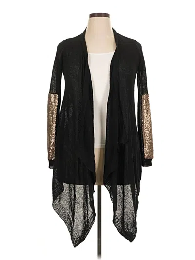 Pre-owned L Love Cardigan Sweater In Black