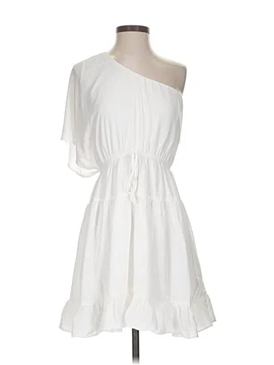 Pre-owned L Love Casual Dress In White