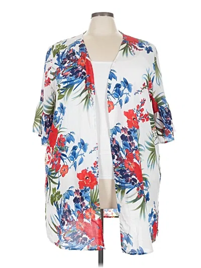 Pre-owned L Love Kimono In White