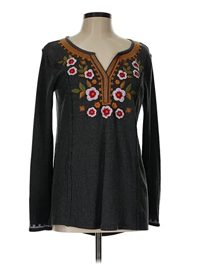 Pre-owned L Love Pullover Sweater In Black