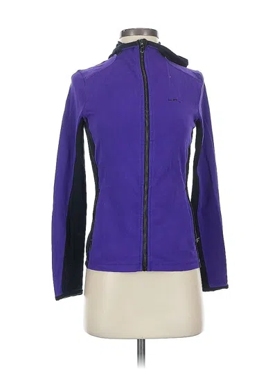 Pre-owned L-rl Lauren Active Ralph Lauren Cardigan Sweater In Purple