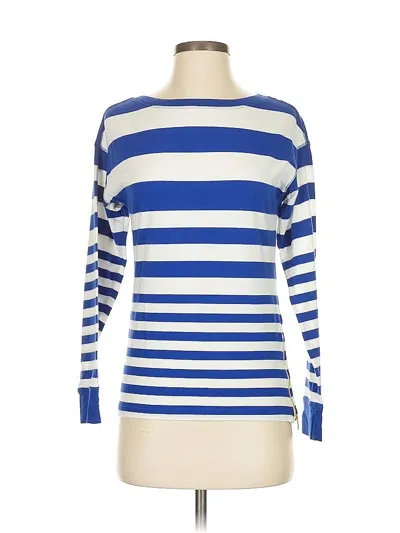 Pre-owned L-rl Lauren Active Ralph Lauren Long Sleeve T-shirt In Blue