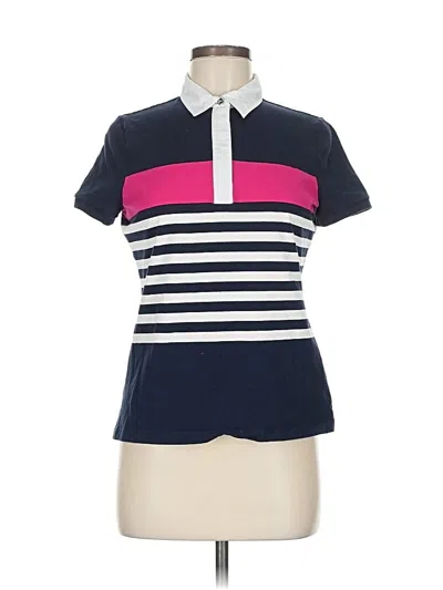 Pre-owned L-rl Lauren Active Ralph Lauren Short Sleeve Polo Shirt In Blue