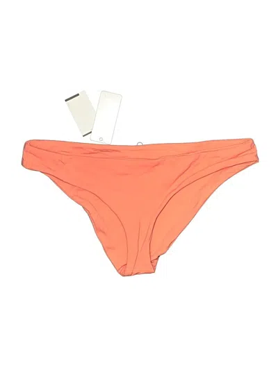 Pre-owned L Space By Monica Wise Swimsuit Bottoms In Orange
