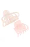L ERICKSON L. ERICKSON ROZZI & JUDE 2-PACK ASSORTED HAIR CLAW CLIPS