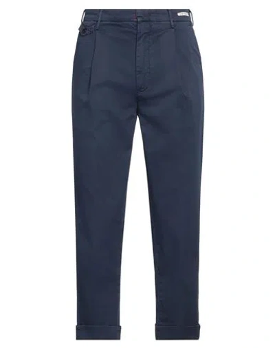 L.b.m. 1911 L. B.m. 1911 Man Pants Navy Blue Size 30 Cotton, Elastane