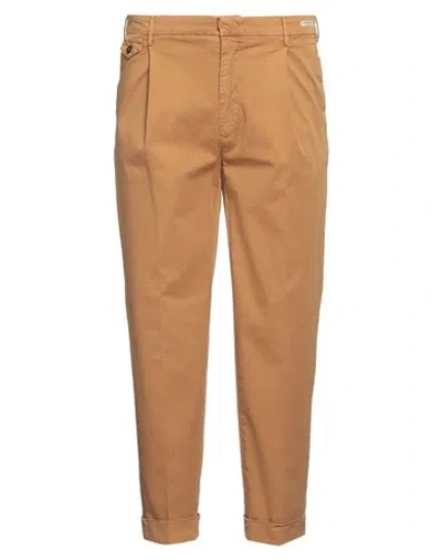 L.b.m 1911 L. B.m. 1911 Man Pants Ocher Size 38 Cotton, Elastane In Yellow