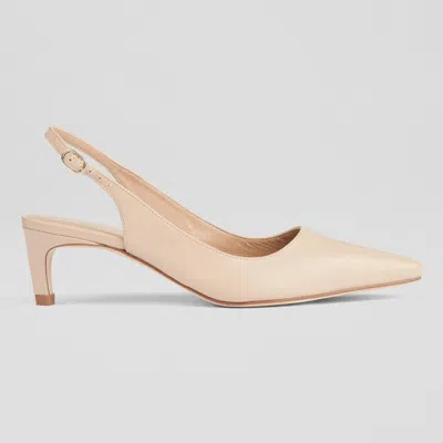 Lk Bennett Alyssa Open Courts In Light Brown
