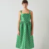 Lk Bennett Elodie Dresses In Green