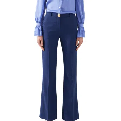 Lk Bennett Kennedy Trousers In Blue