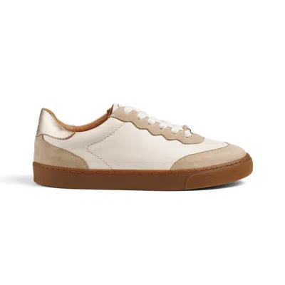 Lk Bennett Lkbrunner Flats Trainers In White