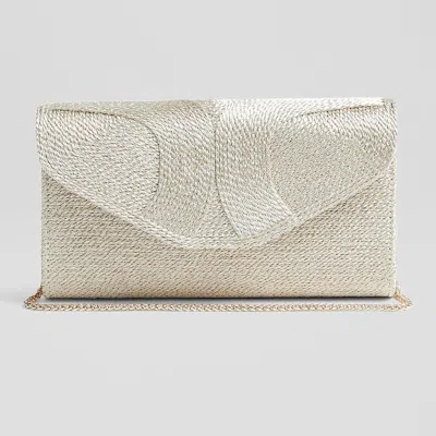 Lk Bennett Lucia Clutch In White