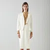 Lk Bennett Sky Jackets In White