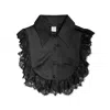 L2r The Label Women's Amal Draped Satin Top In Black