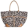 L2r The Label Women's Brown / Black / White Nath Leo Tote Bag In Brown/black/white