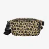 L2r The Label Women's Neutrals / Black Leopard-print Leo Fanny Pack In Black