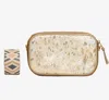 L2r The Label Women's Neutrals / Gold Camelia Bag Snow In Gold