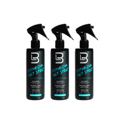 L3vel3 Texturizing Salt Spray 3-pack In Transparent