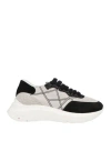 L4k3 Woman Sneakers Light Grey Size 5 Textile Fibers, Leather
